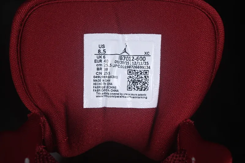 All categories Air Jordan Jordan series basketball shoes Air Jordan 1 Low G version pure original Air Jordan 1 Low AJ1 Joe 1 raw rubber wine red low-top retro culture basketball shoes IB7012-600